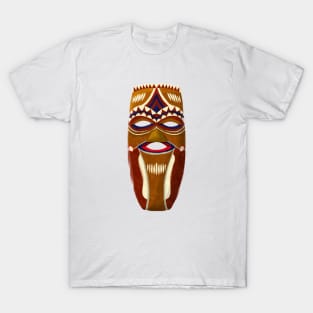 Watercolor tribal mask T-Shirt